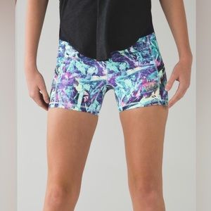 Lululemon What The Sport Short *Full-On LuxtremeIridescent Multi